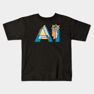 Artificial Intelligence Symbol Kids T-Shirt